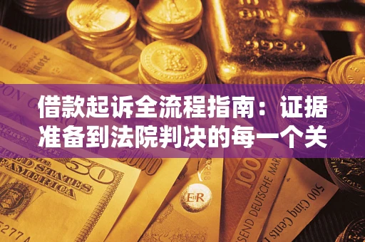武汉借款起诉全流程指南：证据准备到法院判决的每一个关键步骤