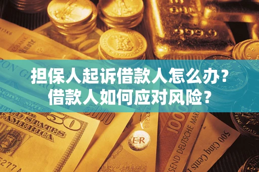 武汉担保人起诉借款人怎么办？借款人如何应对风险？