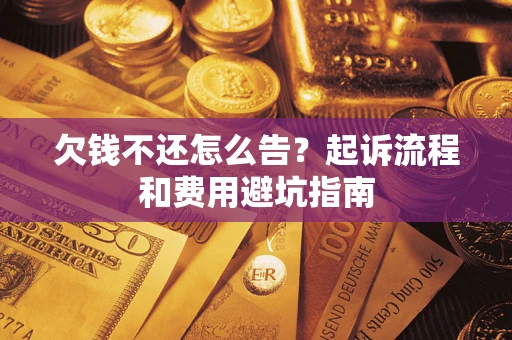武汉欠钱不还怎么告?起诉流程和费用避坑指南 武汉欠钱不还怎么告?起诉流程和费用避坑指南