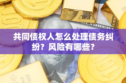武汉共同债权人怎么处理债务纠纷？风险有哪些？